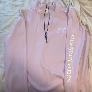 Pink Vineyard Vines Zip Up